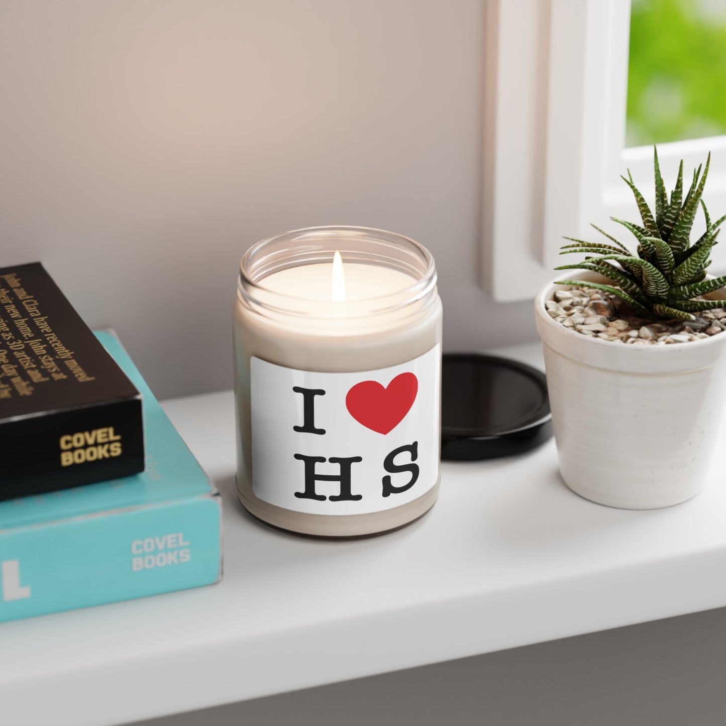 I heart HS Scented Soy Candle, 9oz