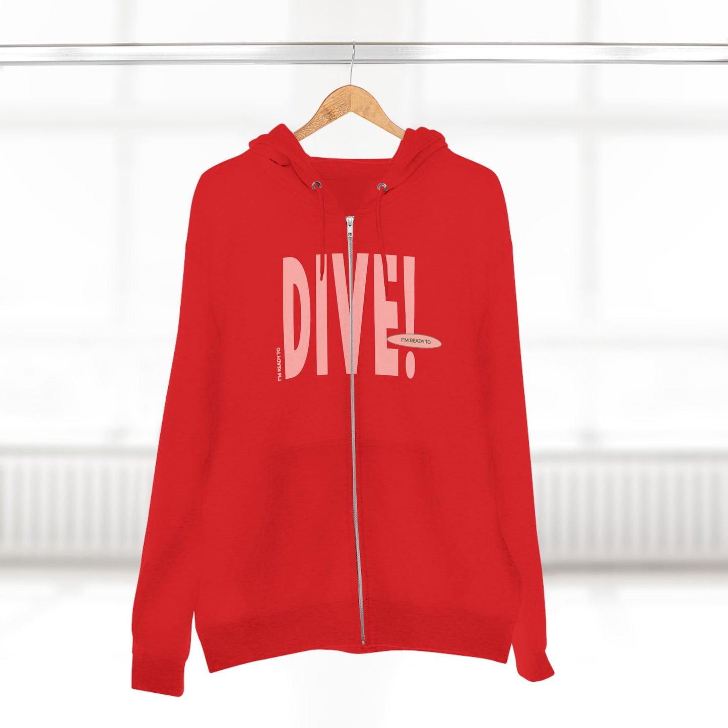 Olivia Dean Dive Zip Up Hoodie