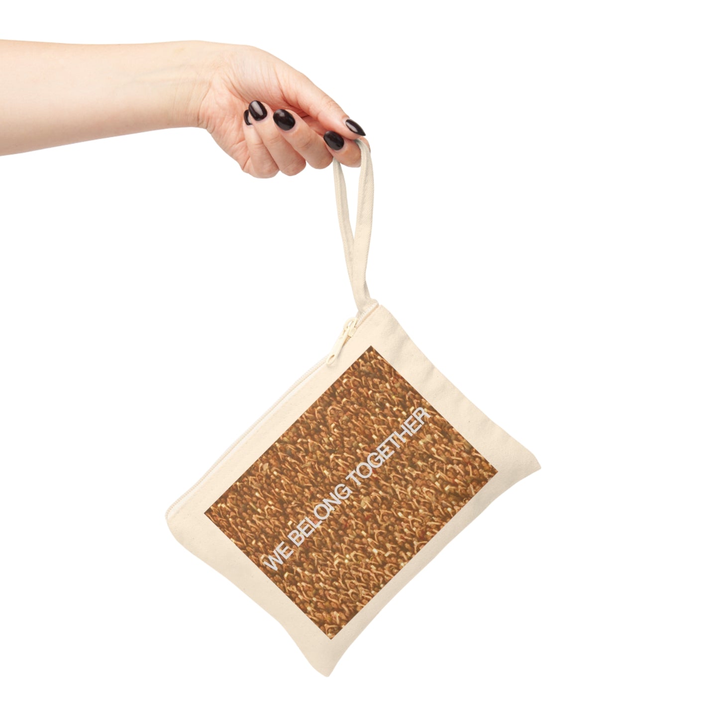 'We Belong Together' Canvas Pouch