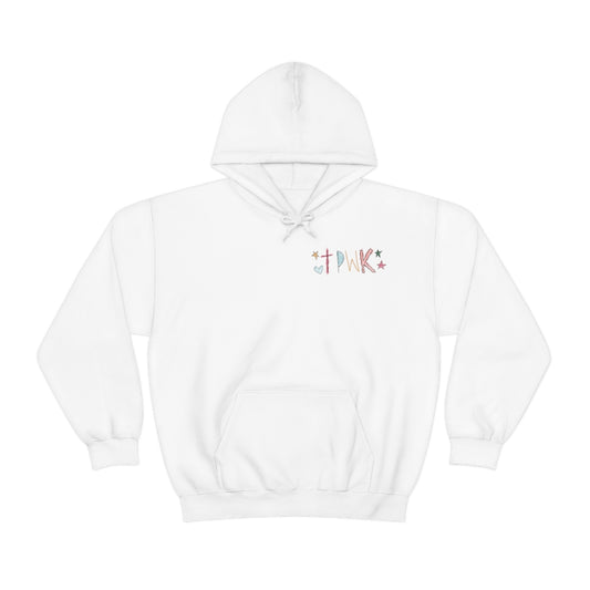 ...With a Sea View Scribble Hooded Sweatshirt
