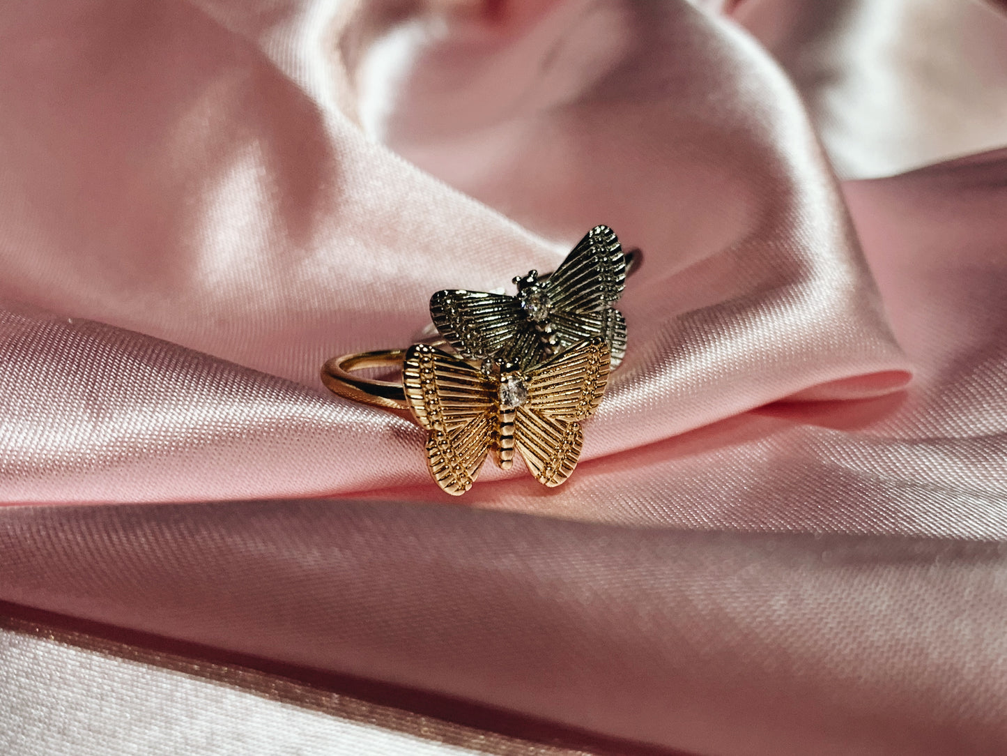 Take Flight Butterfly Ring
