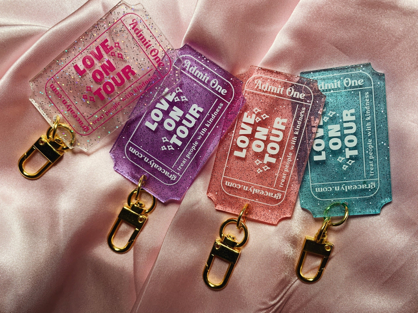 Ticket Keychains