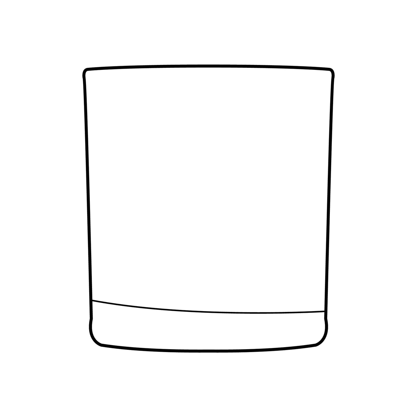 I Drink The Brown Liquor- Engraved Glass