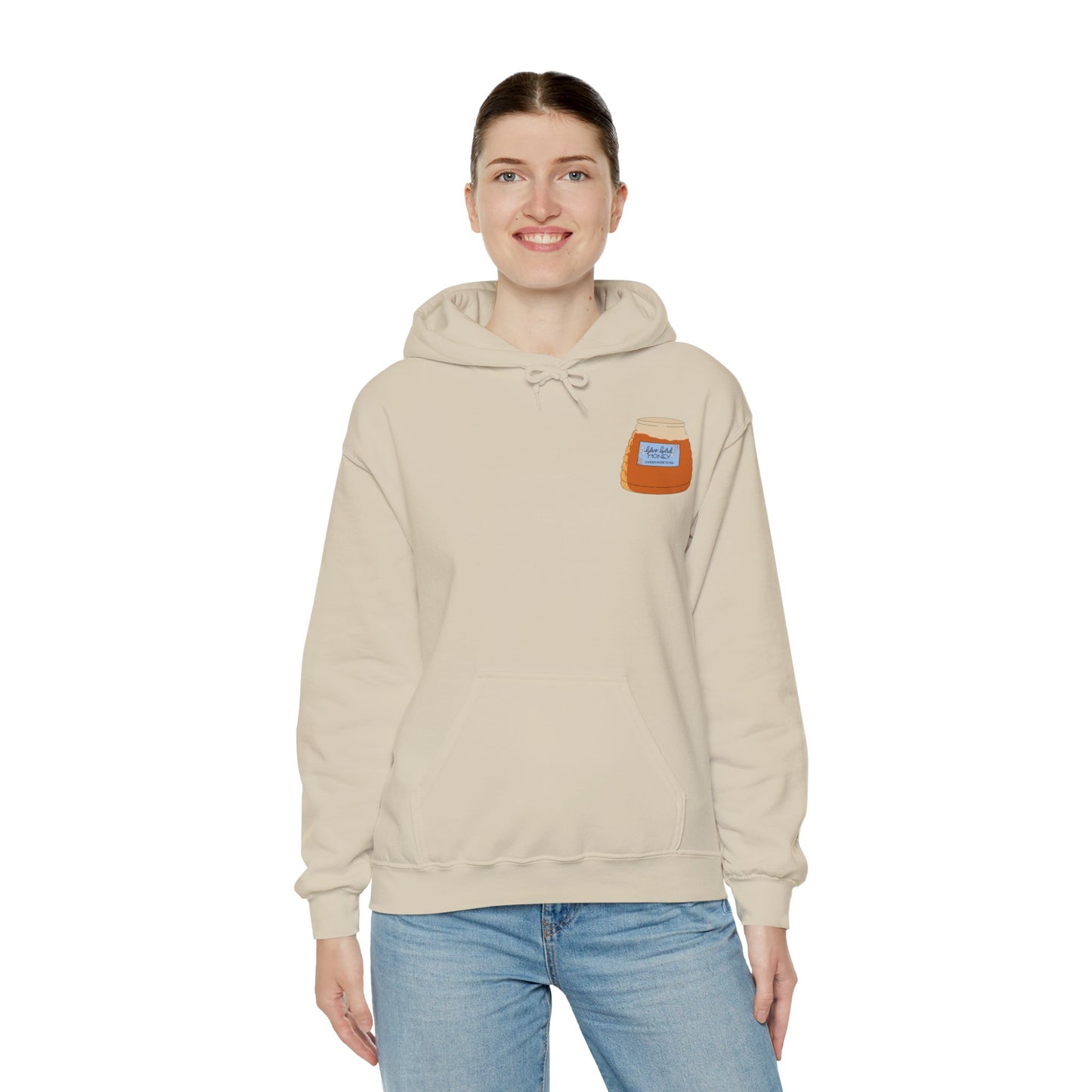 Bluebird Honey Hooded Sweatshirt