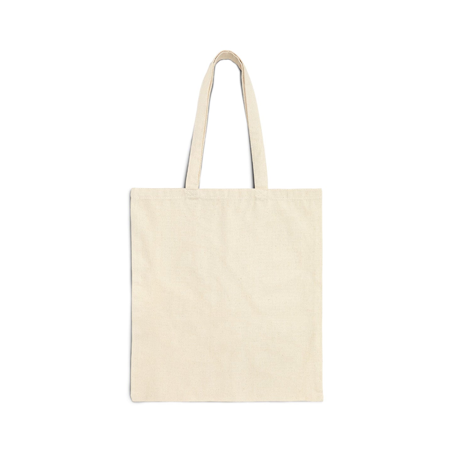 Tote Bag - "Kiss All the Time, Disco, Occasionally" Cotton Canvas Tote