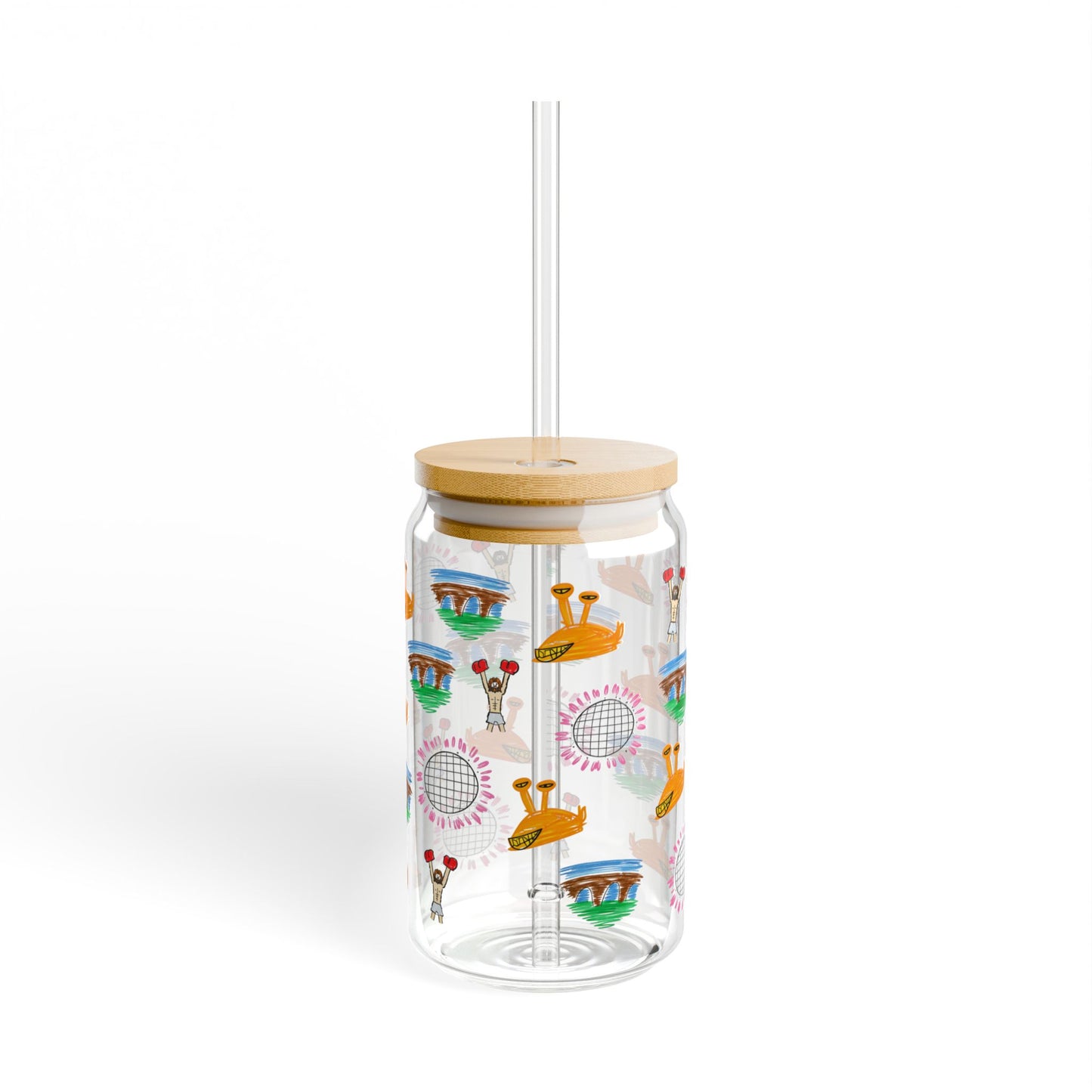 Shield & Friends 16oz Glass