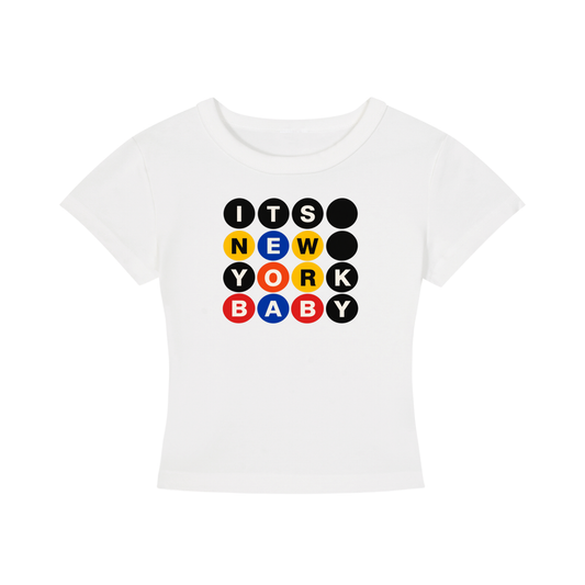 It’s New York Baby Subway Baby Tee