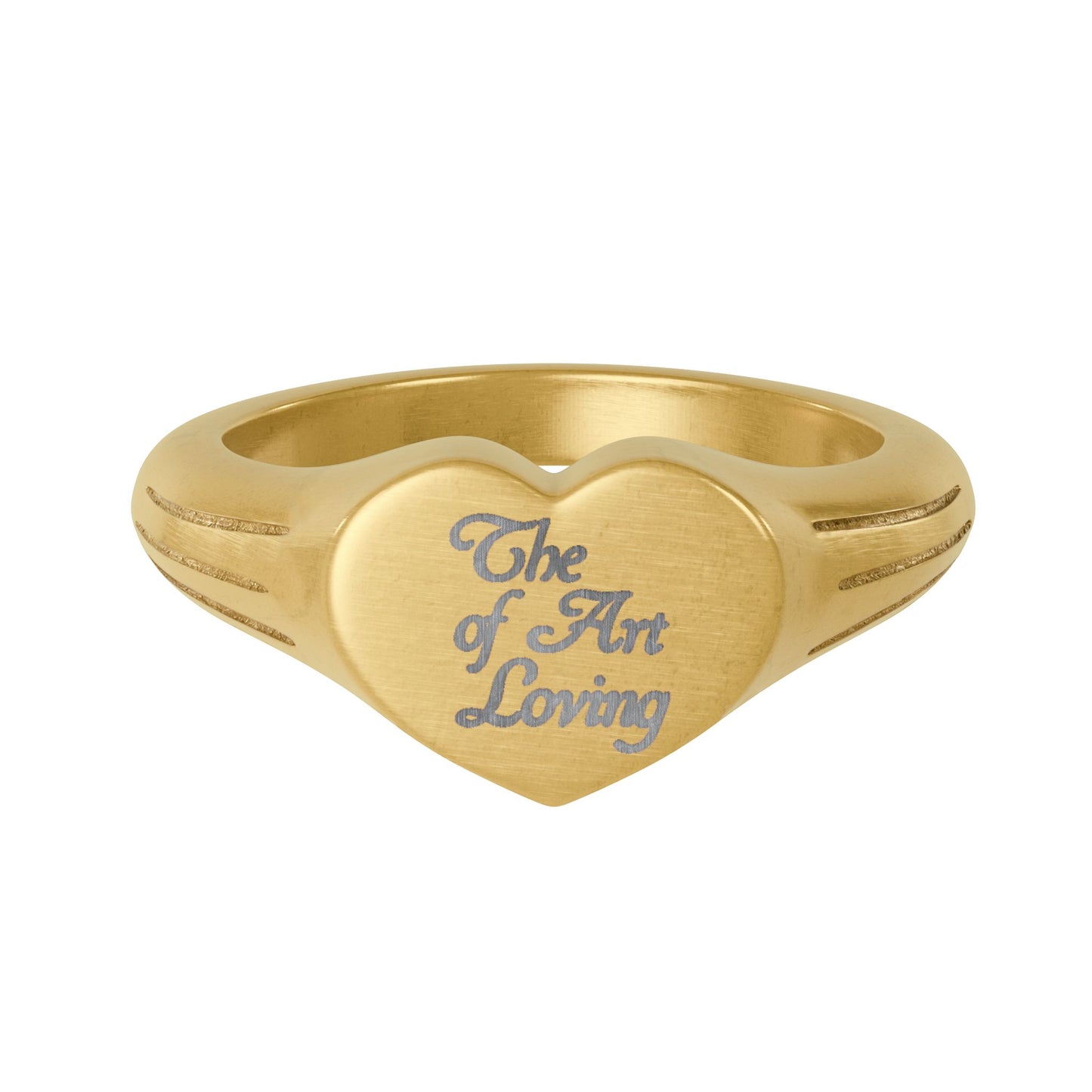 The Art of Loving Engraved Ring