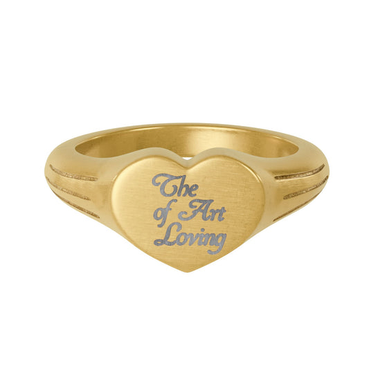 The Art of Loving Engraved Ring