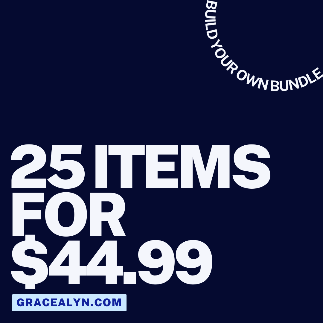 Any 25 Items for $44.99!
