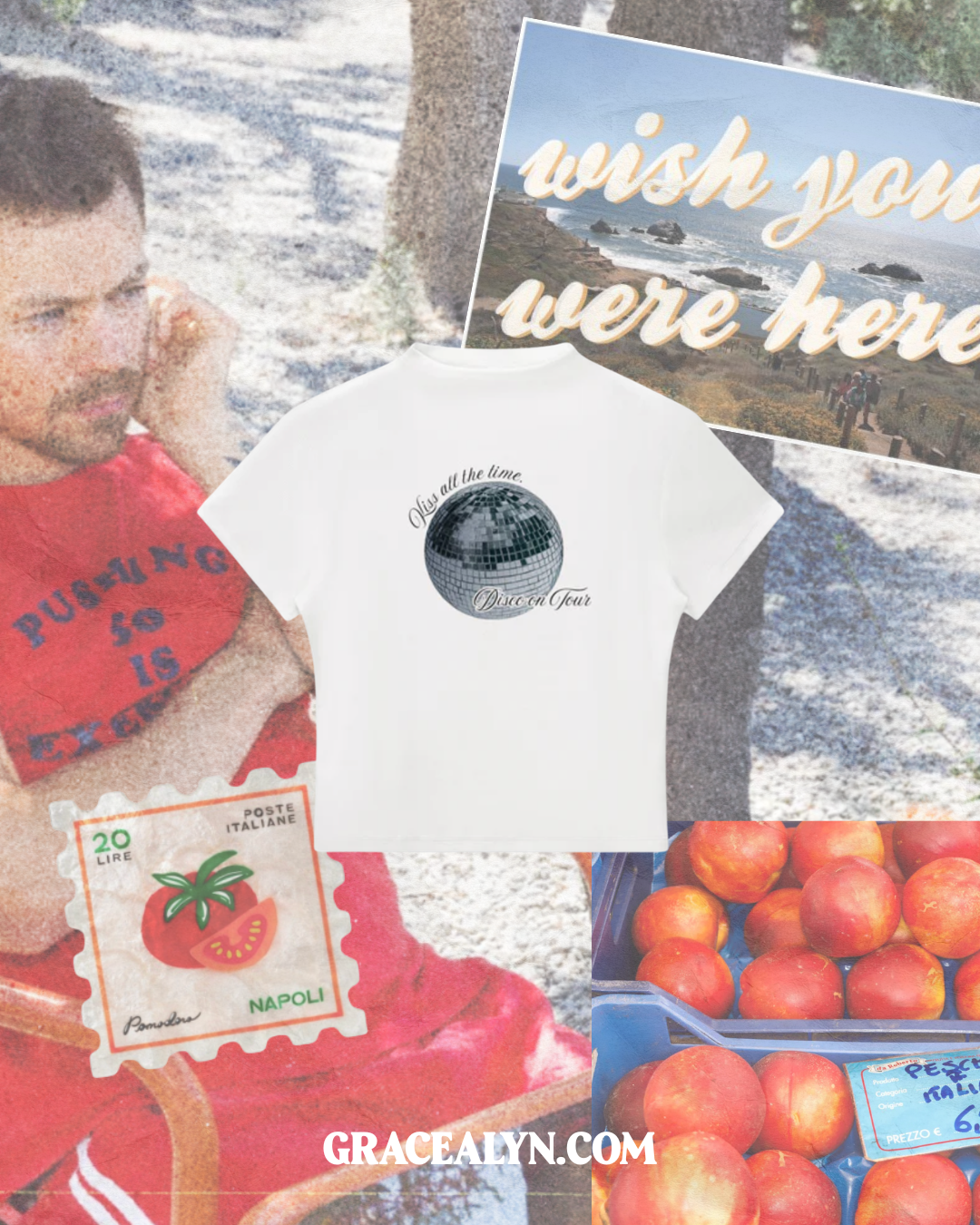 HS Crochet Wide Boat Neck Baby Tee