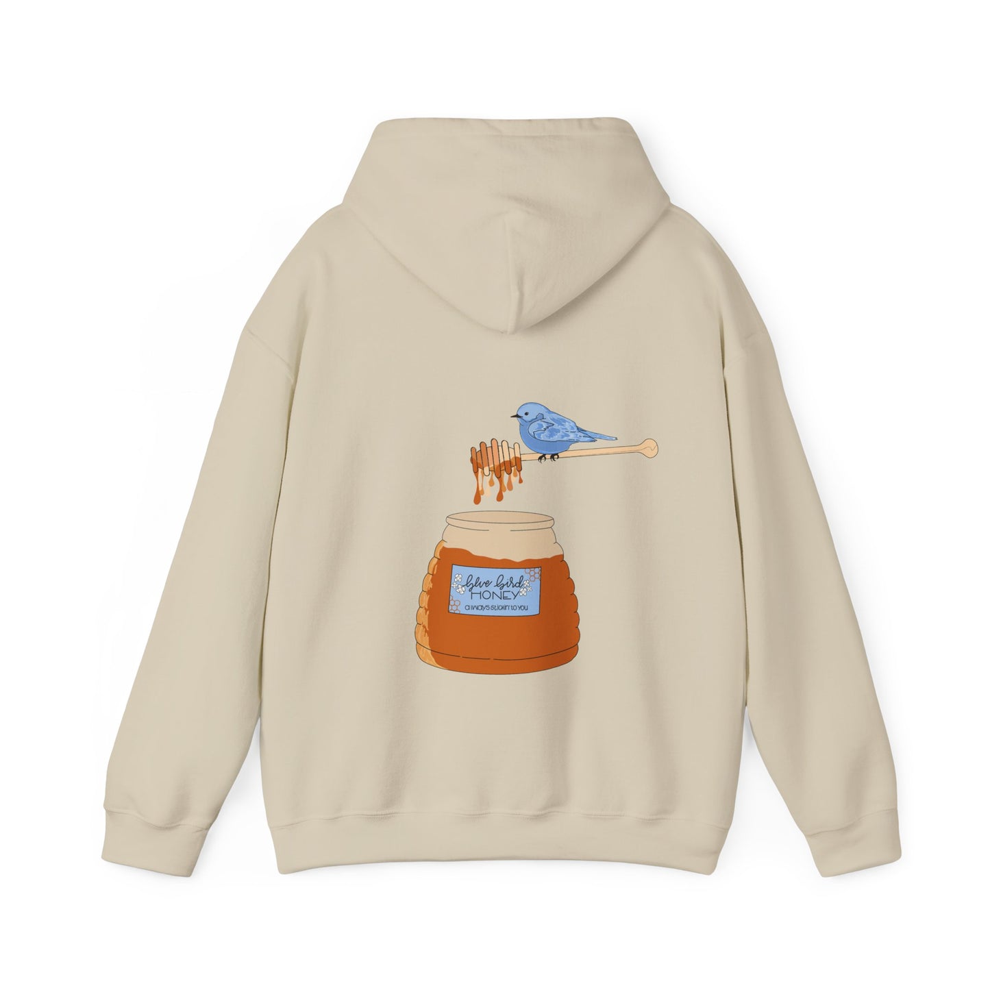 Bluebird Honey Hooded Sweatshirt