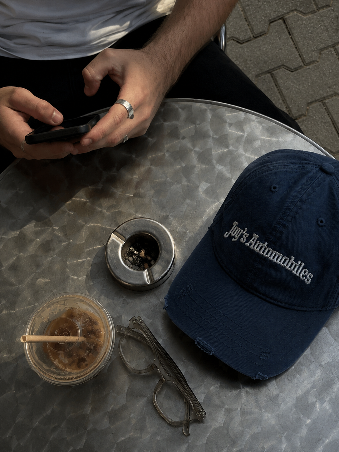 Joy’s Automobiles Distressed Hat