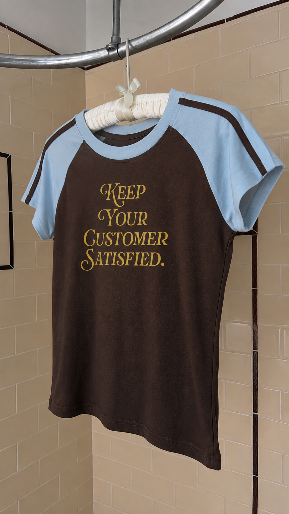 Keep Your Customer Satisfied Baby Tee