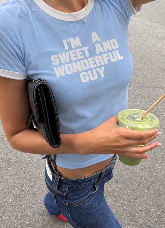 Sweet & Wonderful Crop T-Shirt