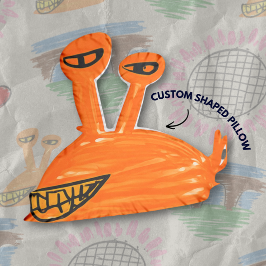 Custom Snail Pillow- HS