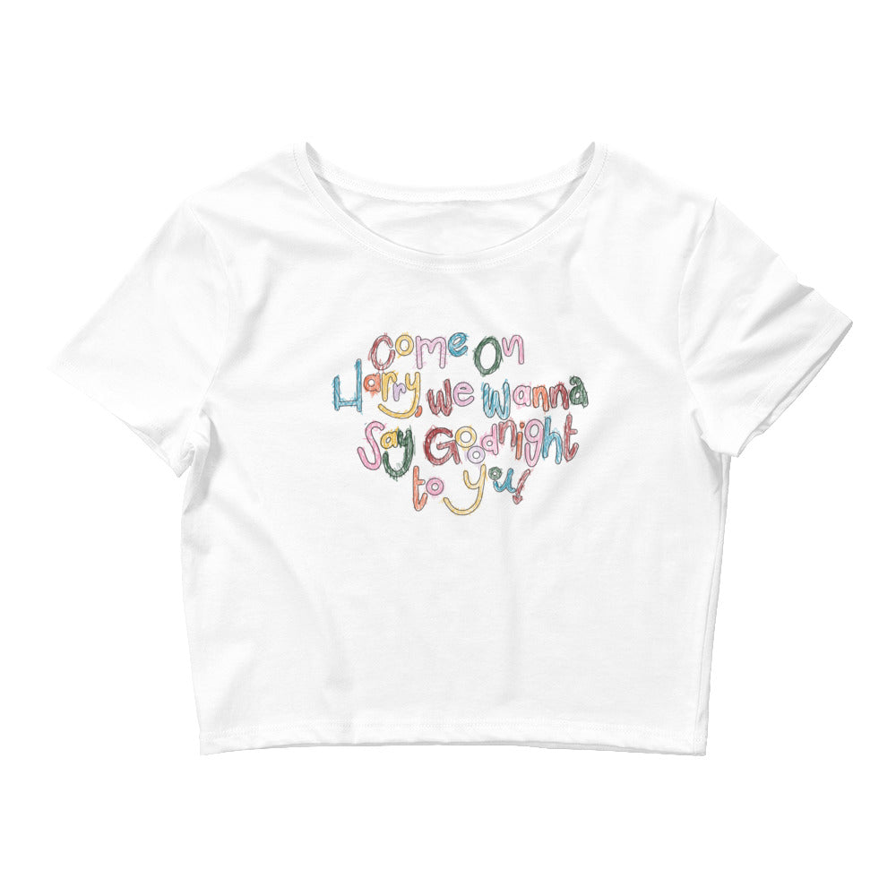 As It Was Coloring Book Cropped Tee