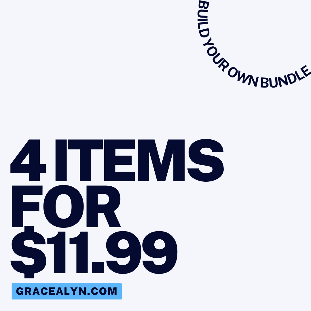 Any 4 Items for $11.99