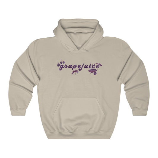 Grapejuice Title Stain Hoodie Hooded Sweatshirt