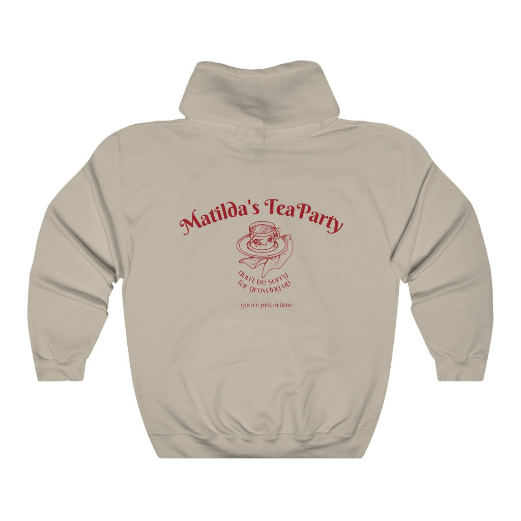 Matildas Tea Party Hoodie Hooded Sweatshirt