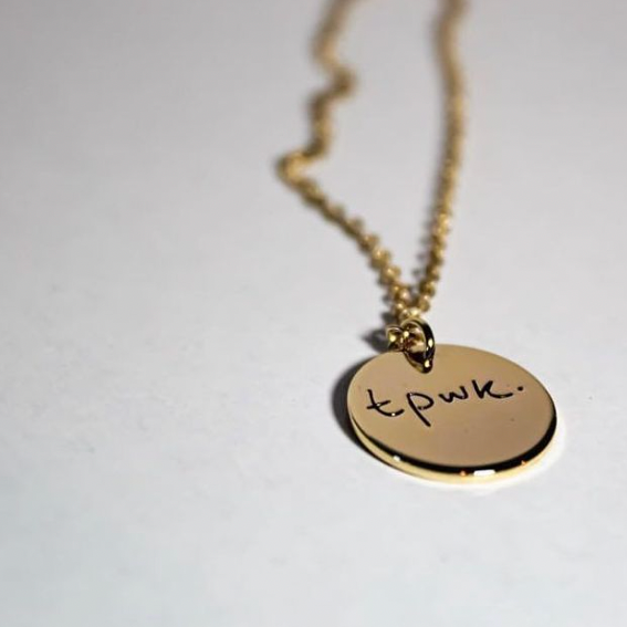TPWK Gold Necklace